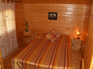Dormitorio 2 cabaña 5-6 personas Dormitorio 2 cabaña 5-6 personas